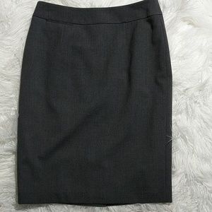 Calvin Klein Gray Pencil Skirt
